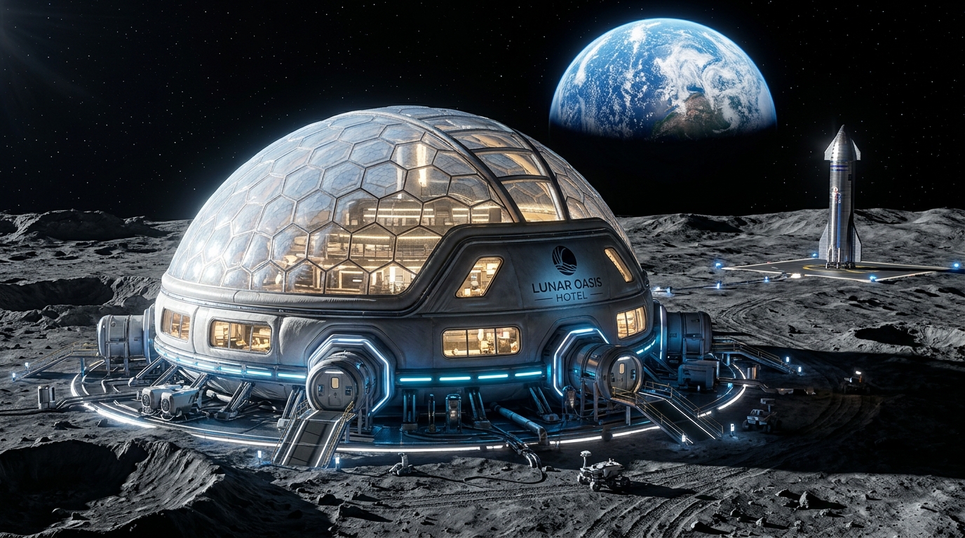 Planned Lunar Hotel Cover