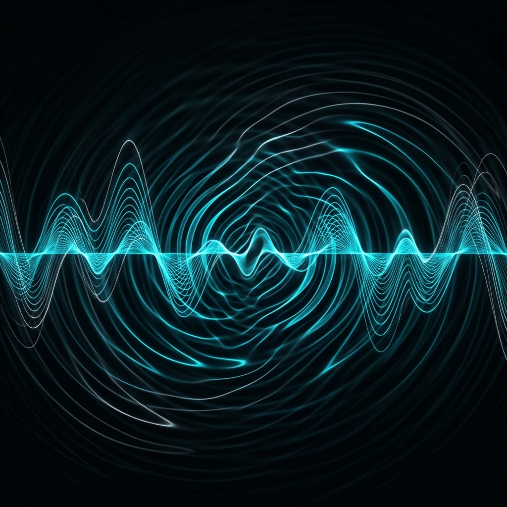 Wave interference visualization