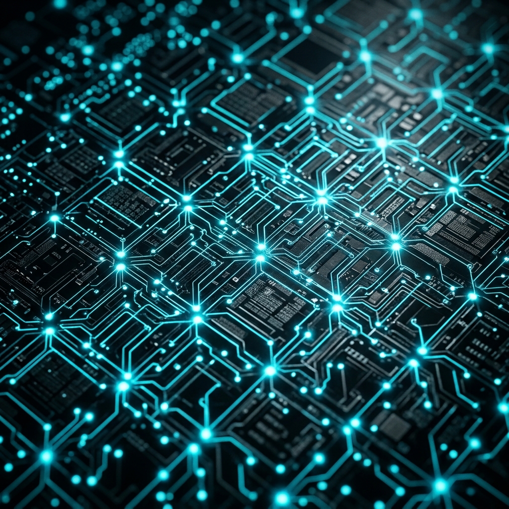 Silicon chip matrix